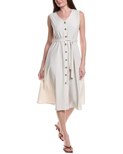 Anna Kay Ciarha Midi Dress In Neutral