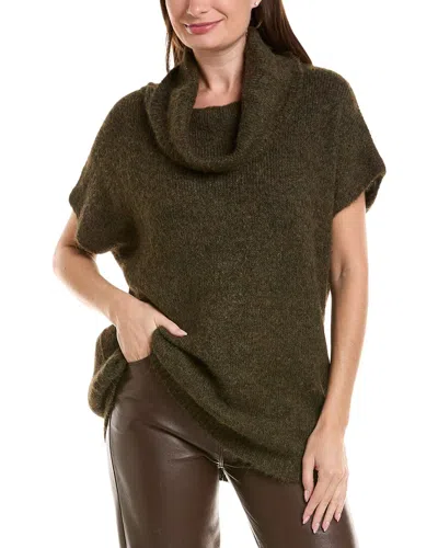 Anna Kay Col Roule Cece Pullover In Green