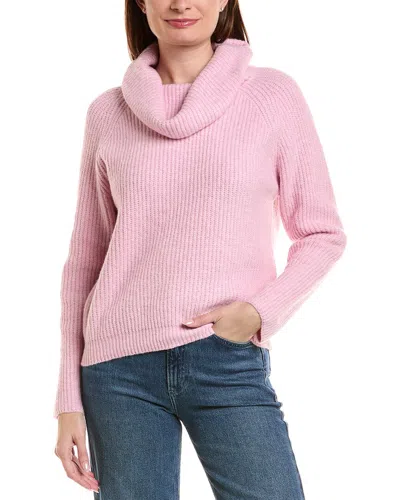 Anna Kay Col Roule Vixen Pullover In Pink