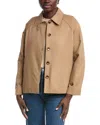 Anna Kay Colombe Trench Coat In Brown
