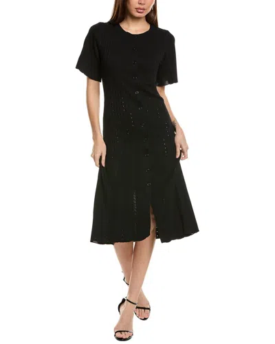 Anna Kay Congeniality Sweaterdress In Black