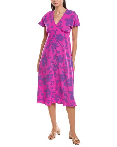 Anna Kay Dali Fleur Dress In Purple