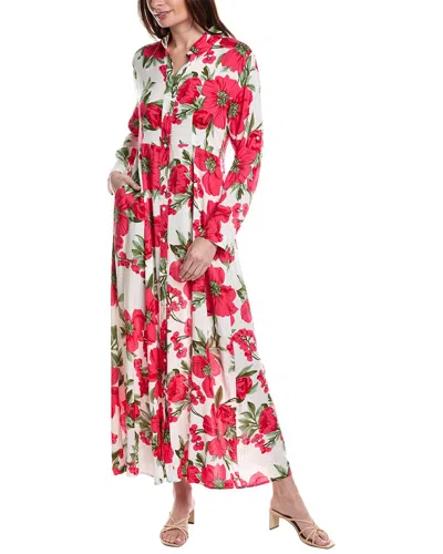Anna Kay Dance Maxi Dress In Red