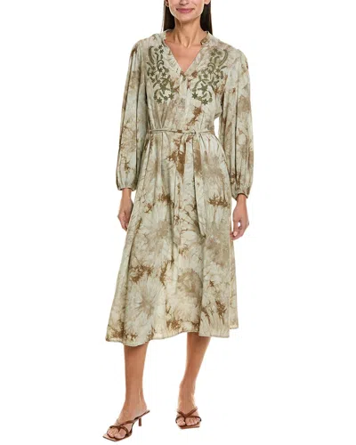 Anna Kay Destin Midi Dress In Green