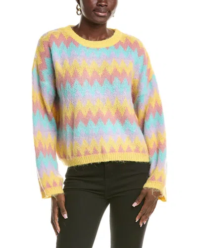 Anna Kay Dianthe Cashmere-blend Pullover In Multi