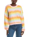 Anna Kay Dianthe Cashmere-blend Pullover In Multi