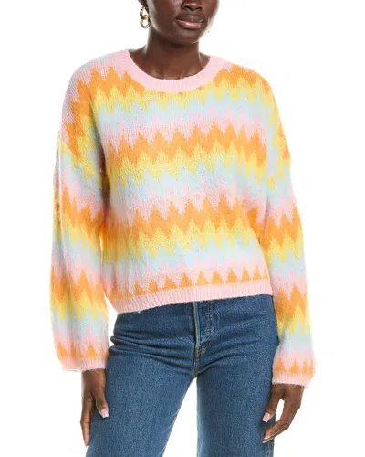 Anna Kay Dianthe Cashmere-blend Pullover In Multi