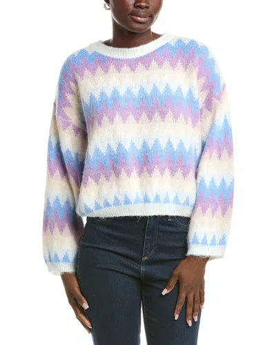 Anna Kay Dianthe Casmere-blend Pullover In Multi