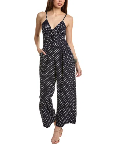 Anna Kay Disco Dots Jumpsuit In Black