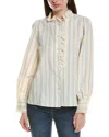 Anna Kay Donika Ruffled Blouse In Purple