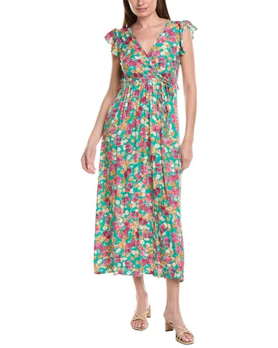 Anna Kay Donna Fleur Maxi Dress In Green