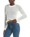 Anna Kay Elieza Cashmere-blend Sweater In White