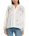 Anna Kay Ellen Blouse In White