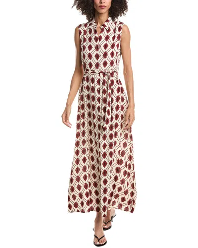 Anna Kay Embroidery Maxi Dress In Multi