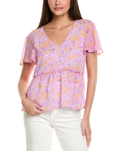 Anna Kay Esma Top In Purple
