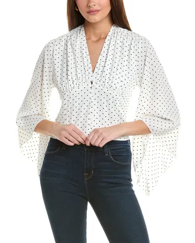 Anna Kay Evasees Blouse In White