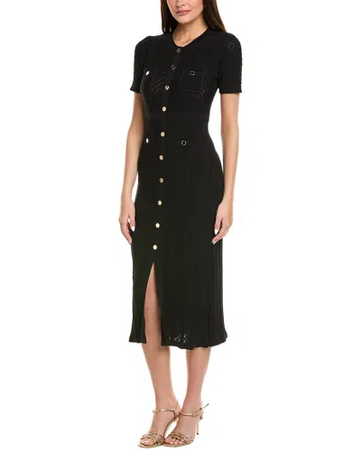 Anna Kay Feelgood Cashmere-blend Sweaterdress In Black