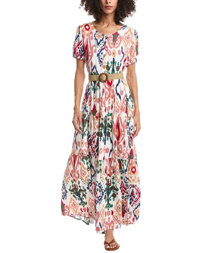 Anna Kay Fleur Dress In White