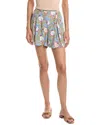 Anna Kay Fleur Short In Blue