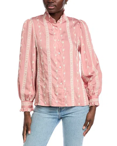 Anna Kay Gibb Blouse In Pink