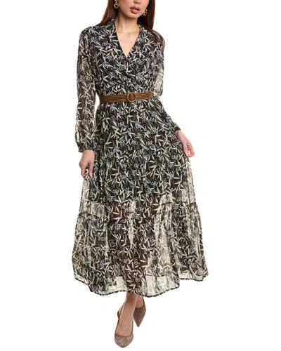 Anna Kay Gibbson Midi Dress In Black