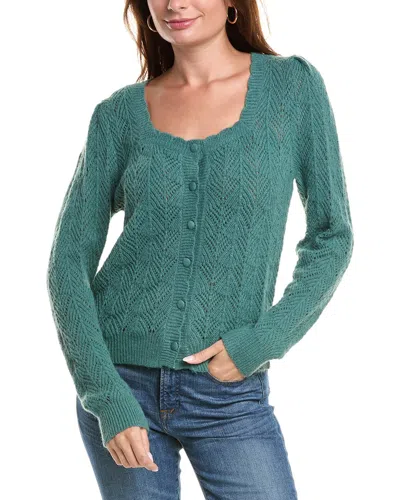 Anna Kay Giliane Cardigan In Green