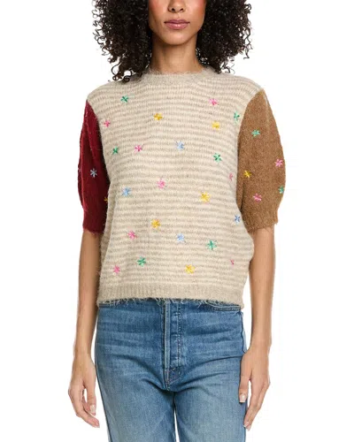 Anna Kay Ginette Cashmere-blend Sweater In Neutral