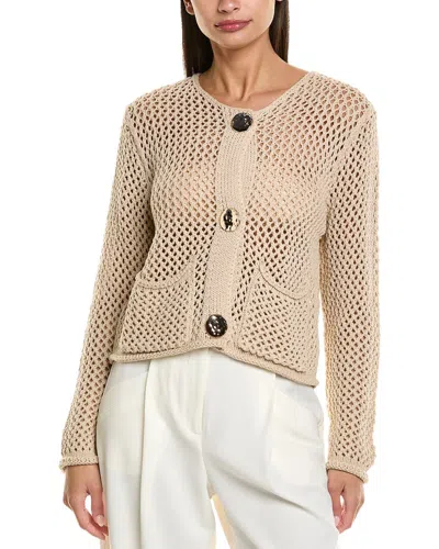 Anna Kay Gysele Cashmere-blend Cardigan In Neutral