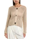 Anna Kay Gysele Cashmere-blend Cardigan In Neutral