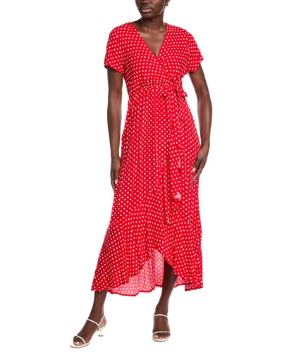 Anna Kay Hanna Dots Maxi Dress In Red
