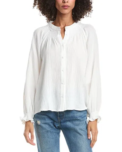 Anna Kay Hinau Blouse In White