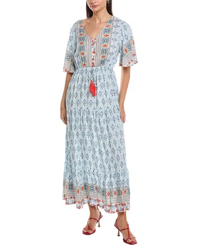 Anna Kay Imanie Dress In Blue