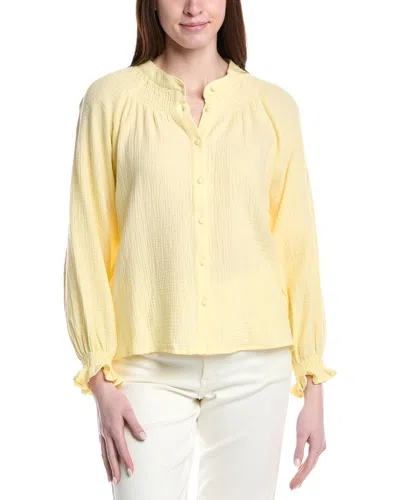 Anna Kay Indiana Gauze Shirt In Yellow
