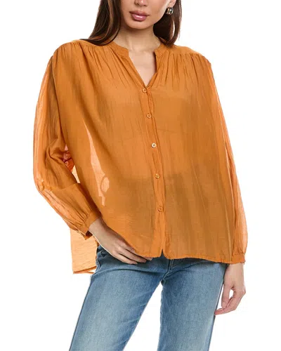 Anna Kay Irma Blouse In Orange