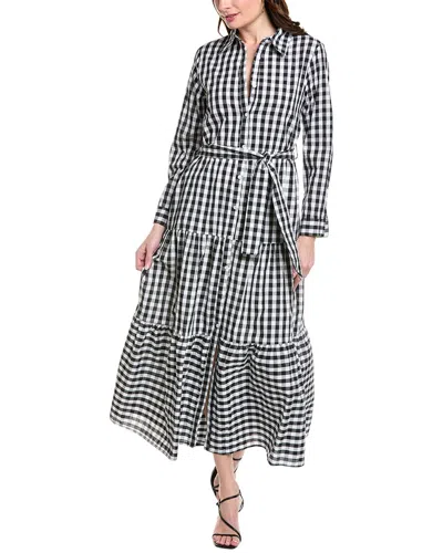 Anna Kay Jovanna Shirtdress In Black