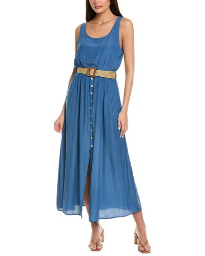 Anna Kay Kareem Midi Dress In Blue