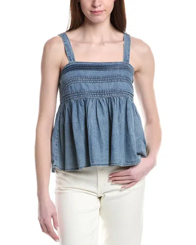 Anna Kay Kim Top In Blue