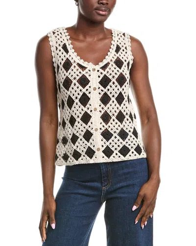 Anna Kay Kimolo Vest In Neutral