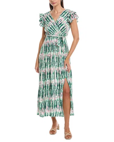 Anna Kay Kino Floral Dress In Green