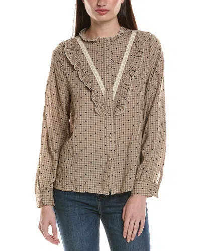 Anna Kay Komane Blouse In Brown