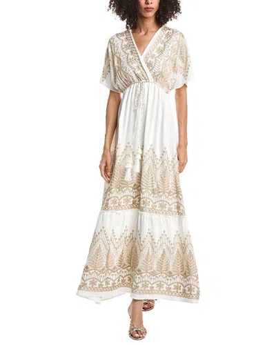 Anna Kay Lace Dress In Multi