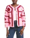 Anna Kay Lalla Jacket In Pink