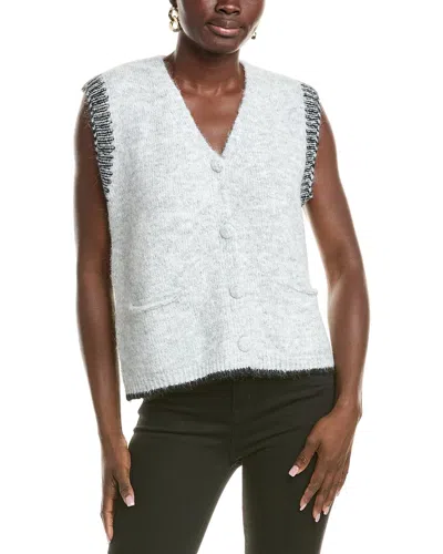 Anna Kay Larikay Cashmere-blend Vest In Neutral