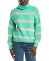 Anna Kay Lauryne Cashmere-blend Sweater In Green