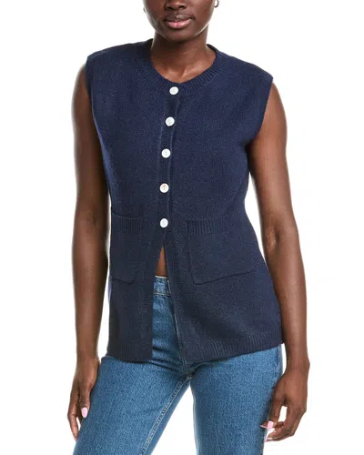 Anna Kay Levamaya Cardigan In Blue