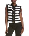 Anna Kay Levayaniri Cashmere-blend Cardigan In Black