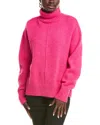 Anna Kay Lipy Classic Cashmere-blend Sweater In Pink