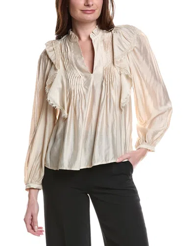 Anna Kay Lixia Blouse In Neutral