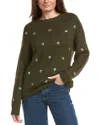 Anna Kay Lorig Cashmere-blend Sweater In Green