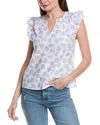 Anna Kay Maguie Top In Blue